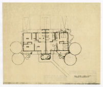 Channel Heights, plan for Type B apartment unit, San Pedro, California, 1941-1942