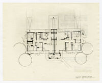 Channel Heights, plan for Type D apartment unit, San Pedro, California, 1941-1942