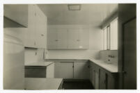 Strathmore Apartments, kitchen, Los Angeles, California, 1937