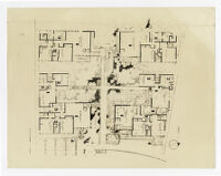 Strathmore Apartments, plan, Los Angeles, California, 1937