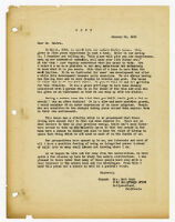 Letter, 1938 January 26, Mrs. Bert Mosk to Richard Neutra, Los Angeles, Calif.