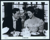 Orson Welles and Ruth Warrick in Citizen Kane