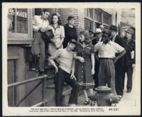 East Side Kids and other cast members from 'Neath Brooklyn Bridge