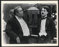 Henry Bergman and Charlie Chaplin in The Adventurer
