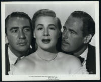 Macdonald Carey, Betty Hutton, and Patric Knowles in a still from Dream Girl