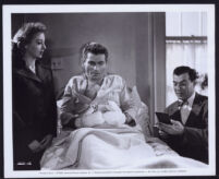 Jeff Chandler, Evelyn Keyes, and Stephen McNally in Iron Man