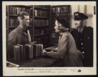 Gloria Stuart, Paul Kelly, and an unidentified actor in Island In The Sky