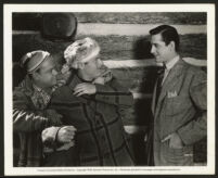 Richard Arlen, Reed Hadley, and unidentified actor in The Man From Montreal