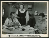 Alan Ladd, June Allyson and James Whitmore in The McConnell Story