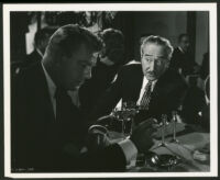 Dennis O'Keefe and Adolphe Menjou in Mr. District Attorney