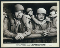 Edward G. Robinson, cast members and extras in Mr. Winkle Goes To War