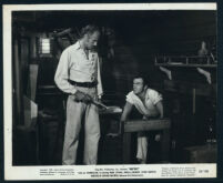 Patric Knowles and Mark Stevens in Mutiny