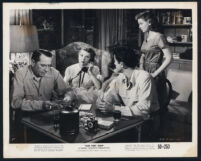 Donald Cook, Jane Wyatt, Farley Granger, and Joan Evans in Our Very Own