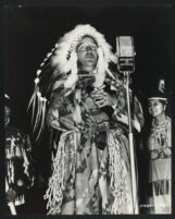 Bob Hope and another unidentified cast member in The Paleface