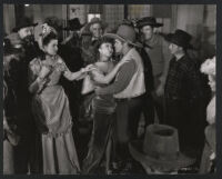 Bob Hope, Jane Russell, Iris Adrian, and other cast members in The Paleface