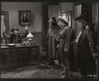 Jane Russell, Edgar Dearing, and two unidentified cast members in The Paleface