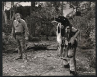 Bob Hope and Henry Brandon in The Paleface
