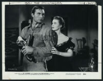 George Montgomery and Helena Carter in The Pathfinder
