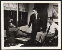 Marshall Thompson, Dane Clark, and Otto Waldis in Port of Hell