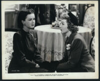 Rosemary De Camp and Claudette Colbert in Practically Yours