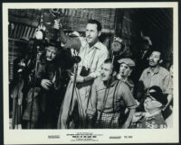 Lionel Murton and cast members in The Battle Of The River Plate