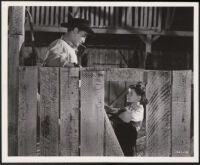 Robert Mitchum and Peter Miles in The Red Pony