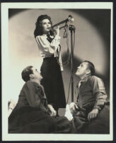 William Wright, Ann Miller, and Dick Purcell in Reveille With Beverly
