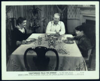 Guy Kibbee, Bobs Watson and Emma Dunn in a scene from Scattergood Pulls The Strings