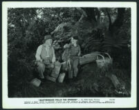 Guy Kibbee and Bobs Watson in a scene from Scattergood Pulls The Strings