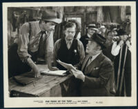 Jed Prouty and extras in a scene from Scattergood Rides High