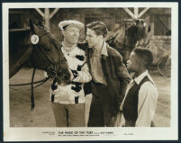 Lee Phelps, Charles Lind and Phillip Hurlic in a scene from Scattergood Rides High