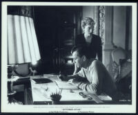 Joan Fontaine and Joseph Cotten in a scene from September Affair