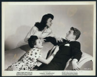 Paula Drew, Sheila Ryan, and Fred Brady in Slightly Scandalous