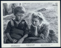 Bobby Driscoll and Luana Patten in So Dear To My Heart.