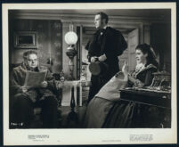 Gene Lockhart, Louis Hayward, and Hedy Lamarr in The Strange Woman