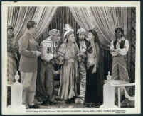 Edward Norris, Charles Butterworth, Fortunio Bonanova, and Ann Corio in The Sultan's Daughter