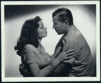 Gene Tierney and Bruce Cabot in Sundown