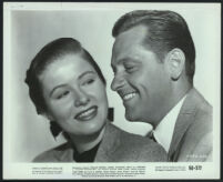 William Holden and Nancy Olson in a publicity still from Sunset Boulevard