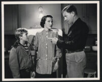 Billy Gray, Nancy Reagan, and George Murphy in Talk About A Stranger
