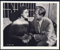 Kathleen Crowley and Richard Denning in Target Earth