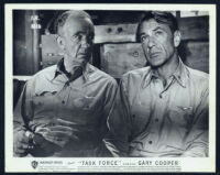 Walter Brennan and Gary Cooper in Task Force