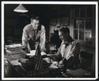 Bruce Bennett and Gary Cooper in Task Force
