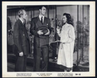 Walter Kinsella, John Miles, and Patricia Barry in The Tattooed Stranger