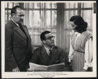 William Davidson, Ray Milland, and Teresa Wright in The Trouble With Women