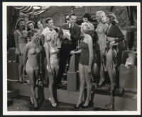 Barbara Worthington, Marylin Symons, Carmelita Eskew, Dick Elmore, Bob Crosby, and others in Two Tickets To Broadway