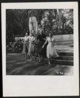 Ann Miller, Janet Leigh, Barbara Lawrence, and Gloria DeHaven in Two Tickets To Broadway