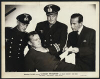 Bruce Bennett, Erik Rolf, and John Wengraf in U-Boat Prisoner