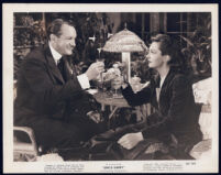 George Sanders and Geraldine Fitzgerald in The Strange Affair Of Uncle Harry