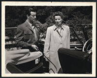 Robert Taylor and Katharine Hepburn in Undercurrent