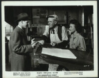 Dan Duryea, Harry Shannon, and Gale Storm in The Underworld Story